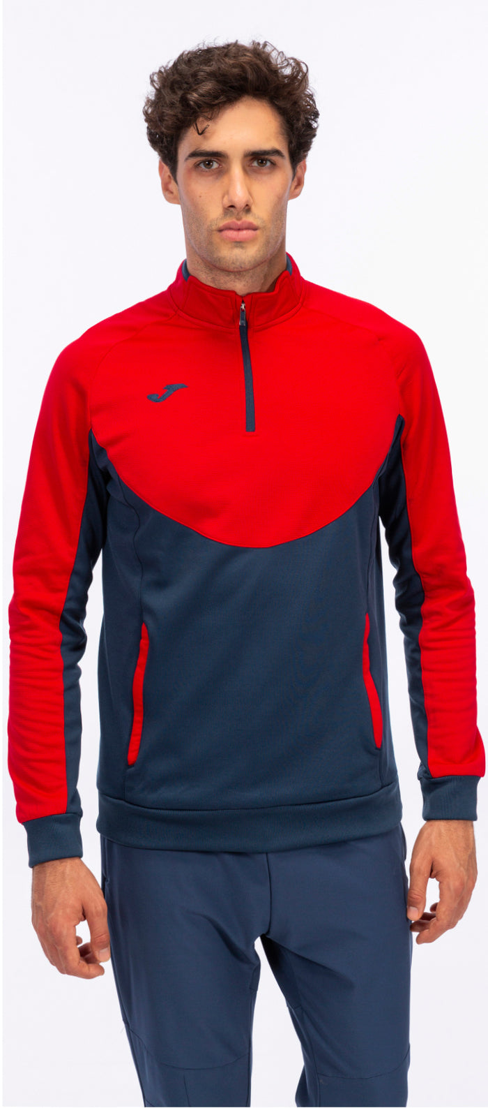 Joma Sweatshirt Zip Winner (Adult) - Dark Gray Black