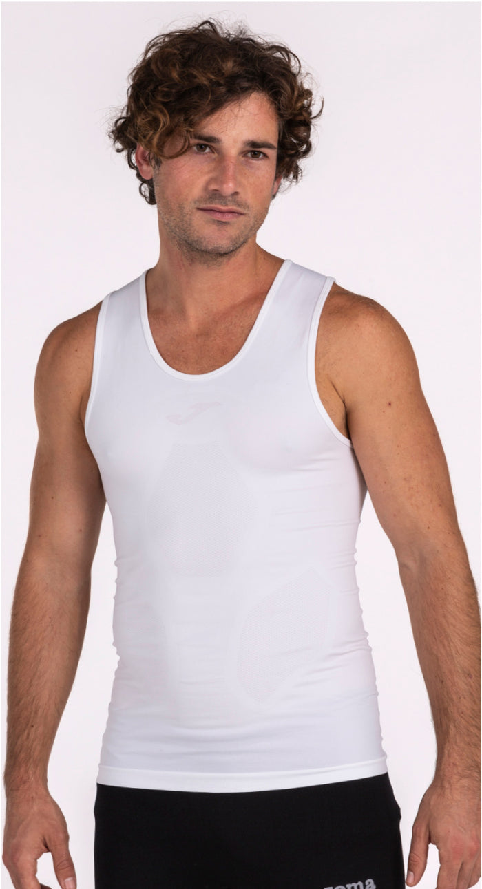 Joma Sleeveless T-shirt Brama - White