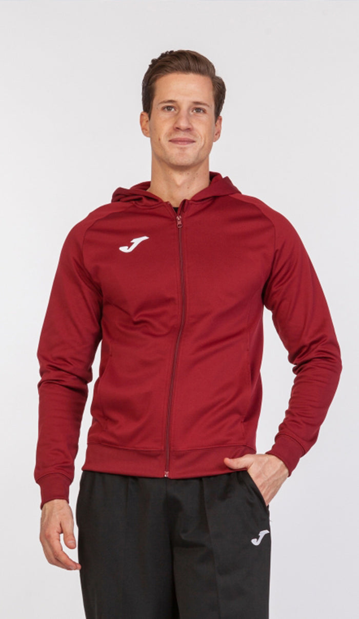 Joma Menfis Hooded Jacket (Adult) - Black