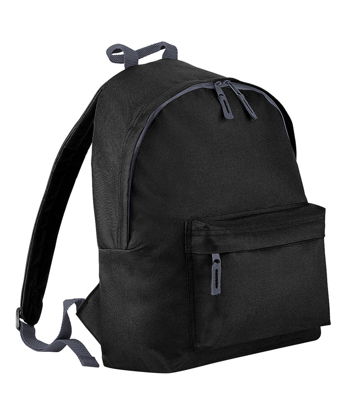 BagBase Junior Fashion Backpack - Black