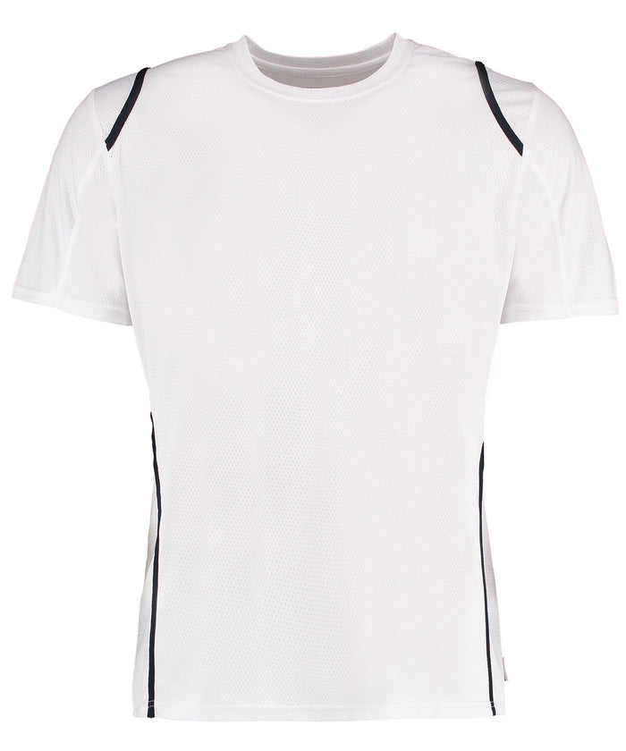 Kustom Kit Gamegear® Cooltex® T-shirt Short Sleeve (regular Fit) - White/Navy