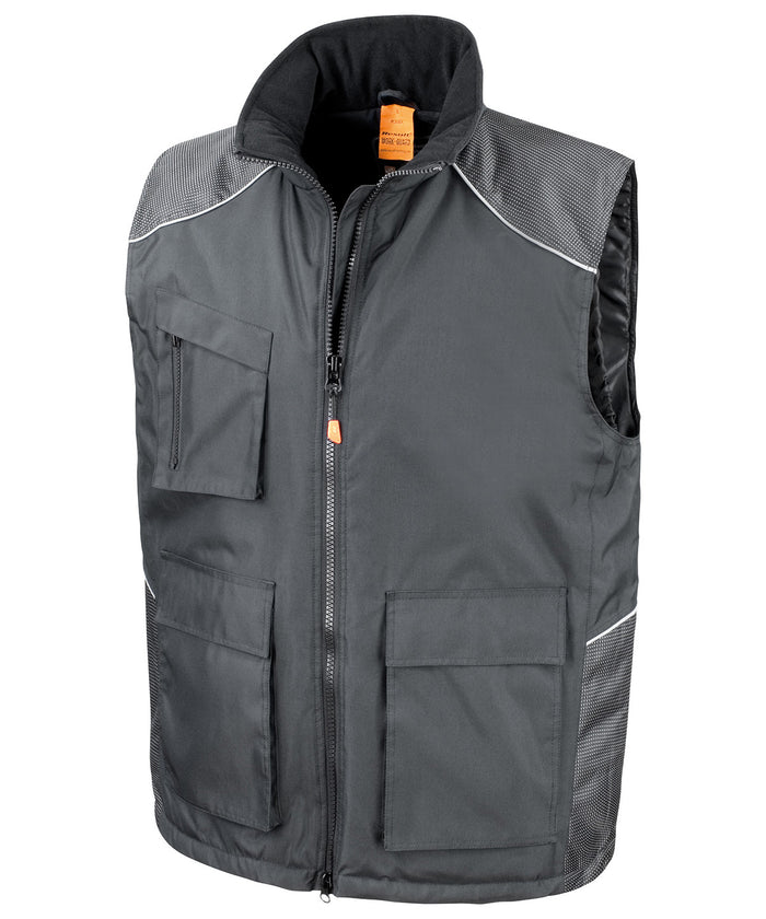 Result Work-Guard Vostex Bodywarmer - Black
