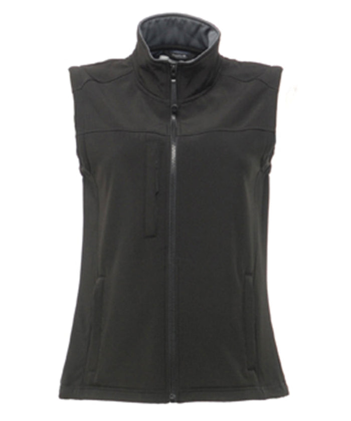 Regatta Women's Flux Softshell Bodywarmer - All Black