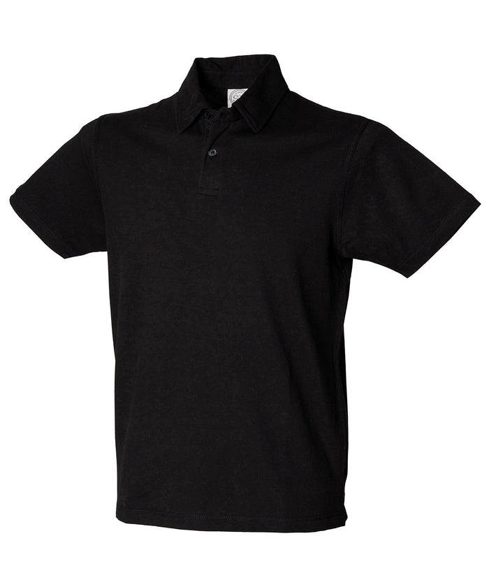 SF Short Sleeve Stretch Polo - Black