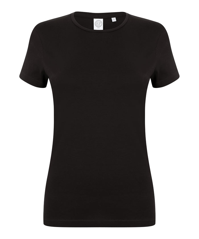 SF Feel Good Women's Stretch T-shirt - Black