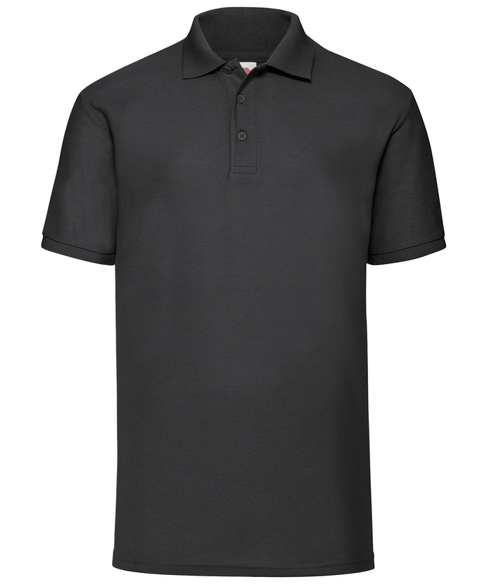 Fruit of the Loom 65/35 Polo - Black*