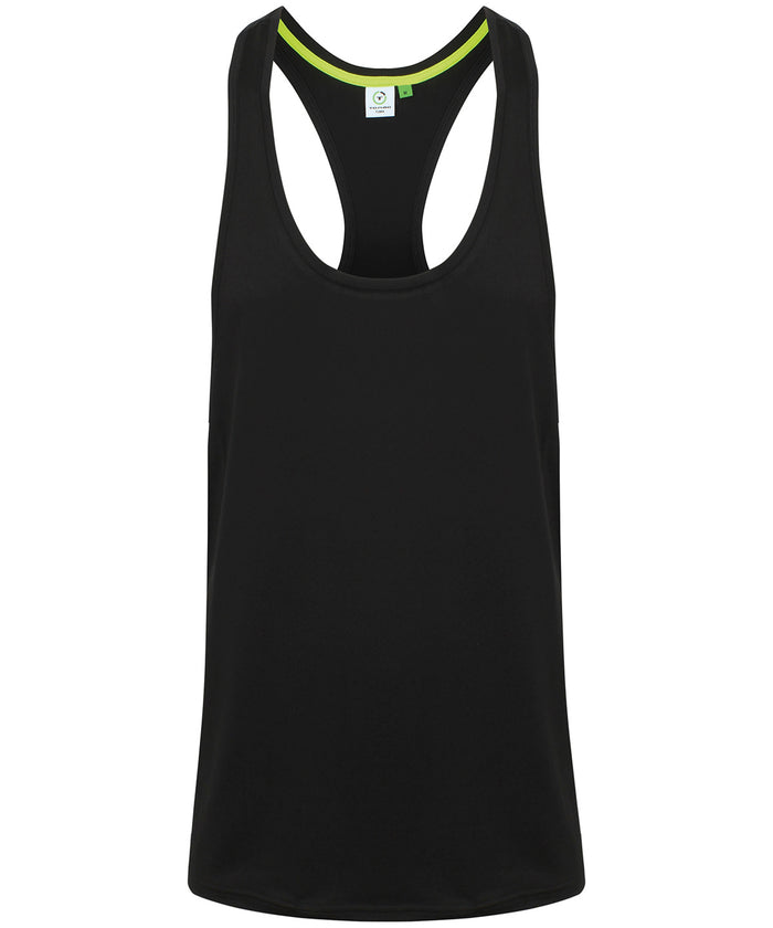 Tombo Muscle Vest - Black