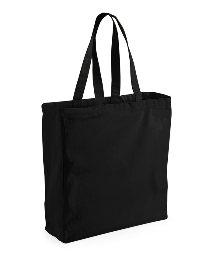 Westford Mill Canvas Classic Shopper - Black
