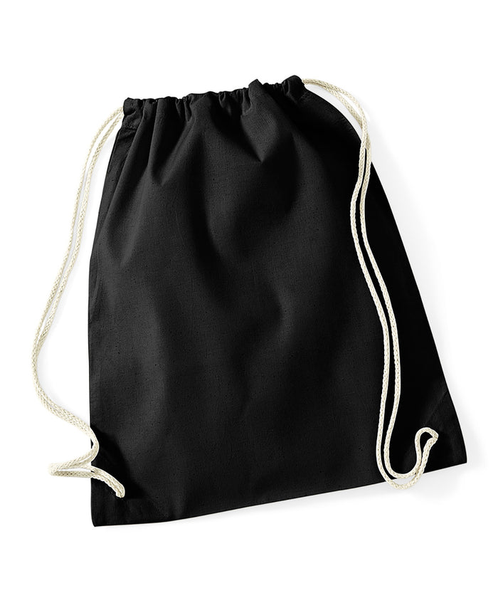Westford Mill Cotton Gymsac - Black