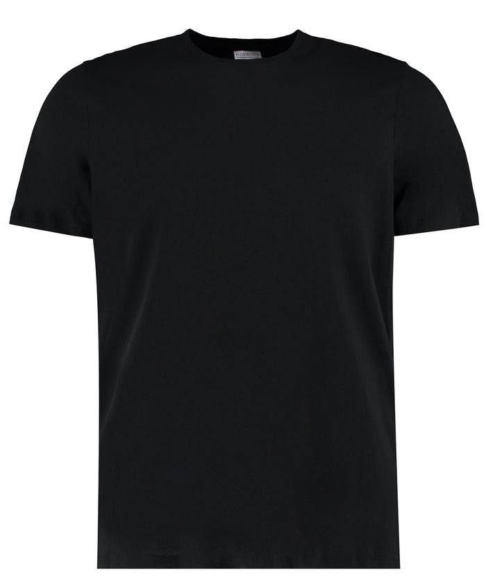 Kustom Kit Cotton Tee (fashion Fit) - Black