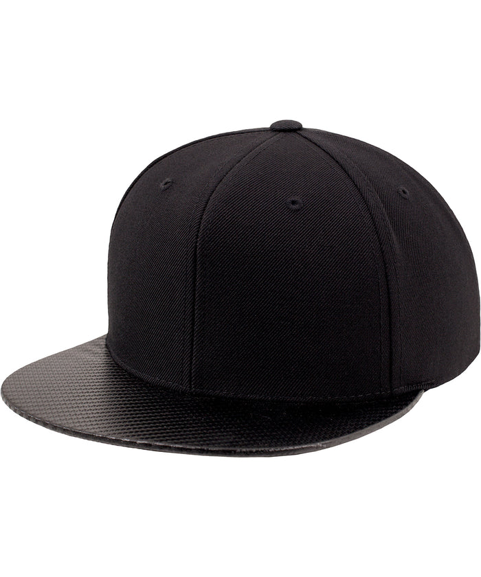 Flexfit Carbon Snapback - Black/Carbon