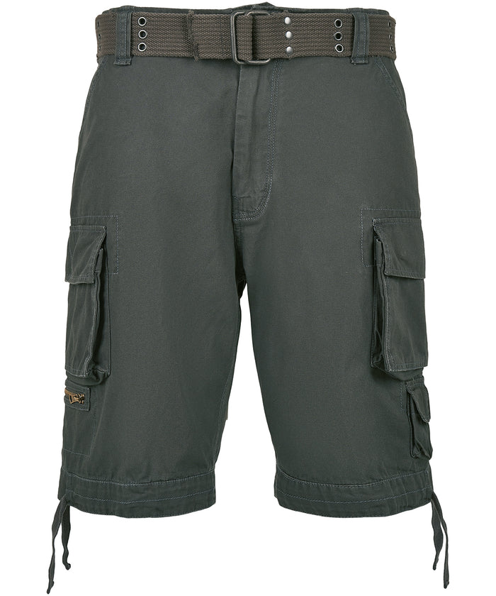 Buildyourbrandit Savage Vintage Shorts - Anthracite