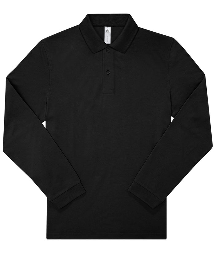 B&C Collection B&c My Polo 180 Lsl - Black*