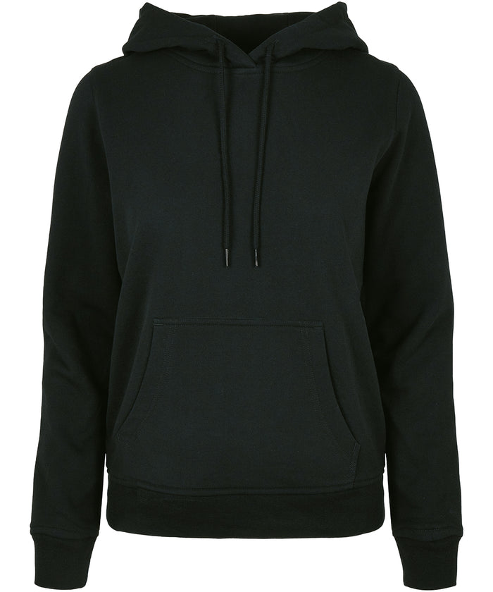 Build Your Brand Women's Basic Hoodie - Black