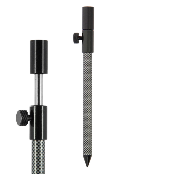 NGT Carbon Effect Aluminium Small Bank Sticks 20-30cm