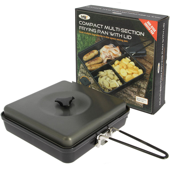 NGT Compact 3 Way Multi Section Frying Pan