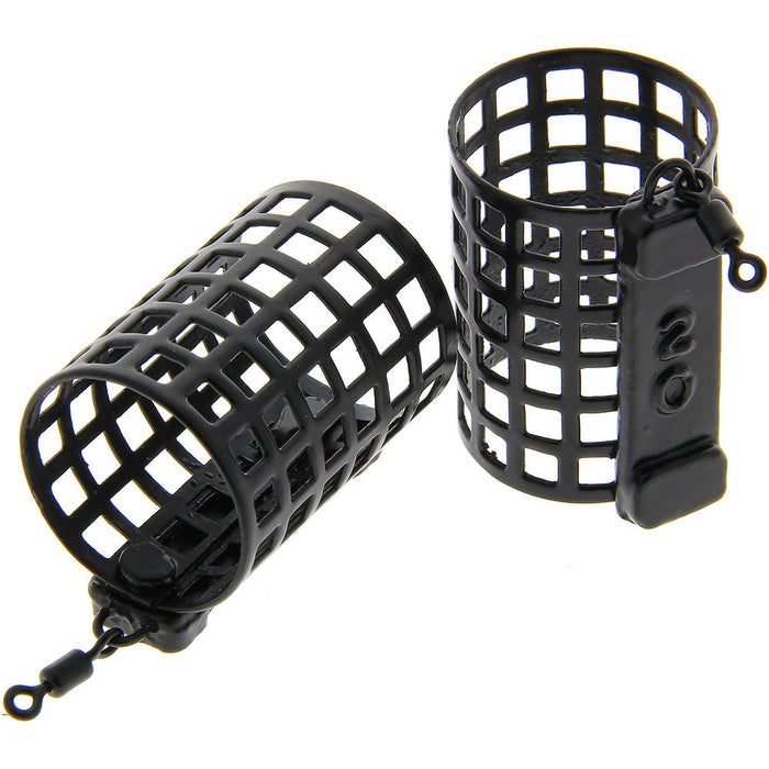 NGT 10 x Round Metal Cage Feeders 20g
