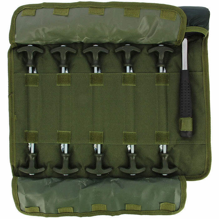 NGT Bivvy Peg Set With Mallet