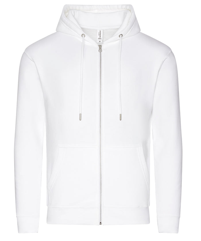 AWDis Organic Zoodie - Arctic White