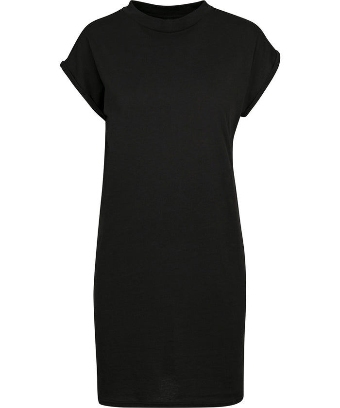 Newmorningstudios Women’s Extended Shoulder Dress - Black