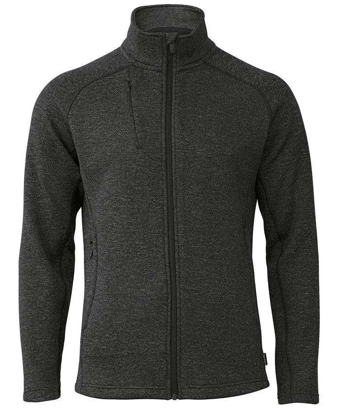 Nimbus Montana – Knitted Fleece Jacket - Dark Grey Melange