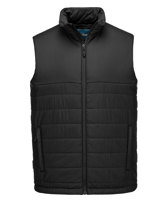 Portwest Professional Insulated Baffle Gilet - Black