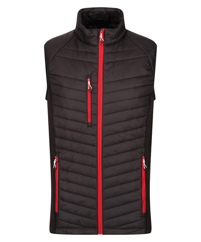 Regatta Navigate Hybrid Bodywarmer - Black/Classic Red