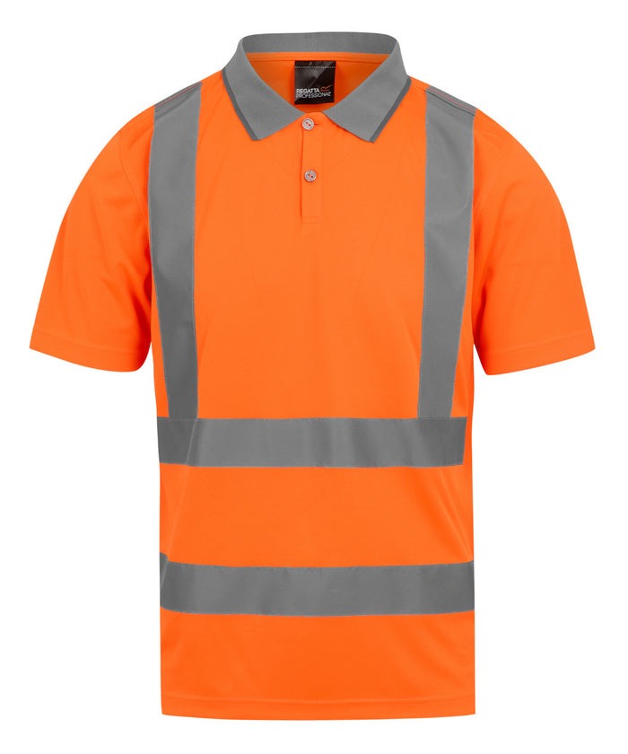 Regatta Hi-vis Pro Contract Polo - Orange