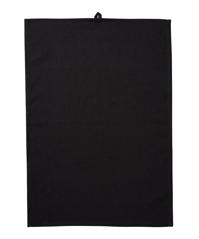 Nutshell Organic Cotton Tea Towel - Black