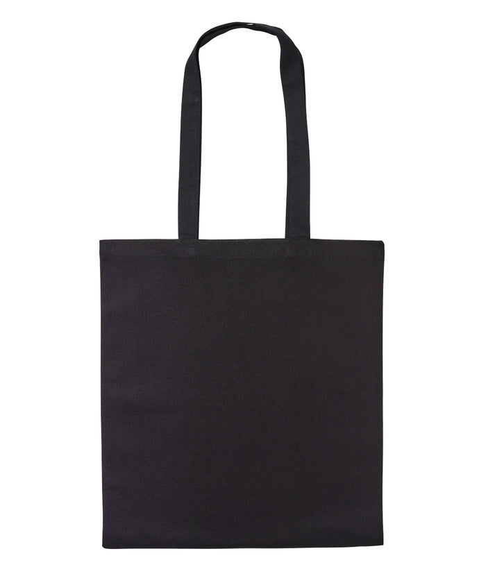 Nutshell Recycled Cotton Shopper Long Handle - Black