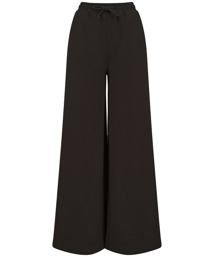 SF Women's Sustainable Fashion Wide Leg Joggers - Black