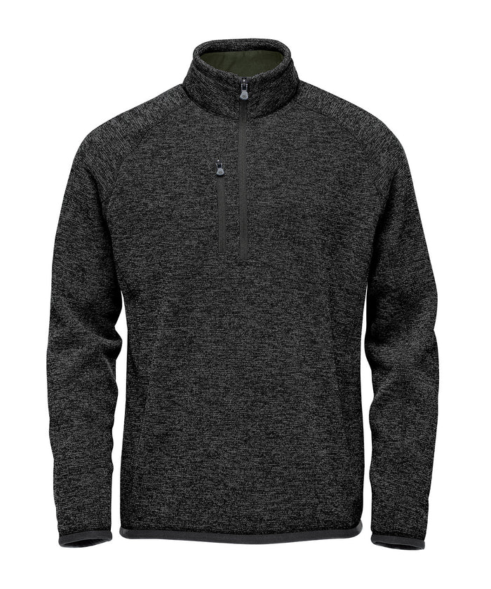 Stormtech Avalante ¼-zip Fleece - Black Heather
