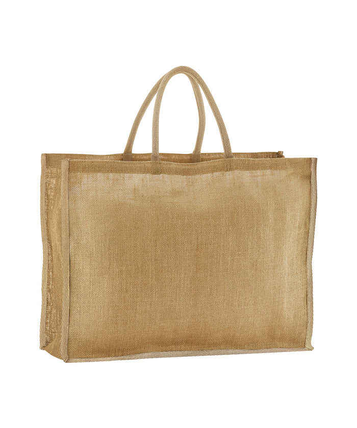 Westford Mill Natural Starched Jute Market Shopper - Natural