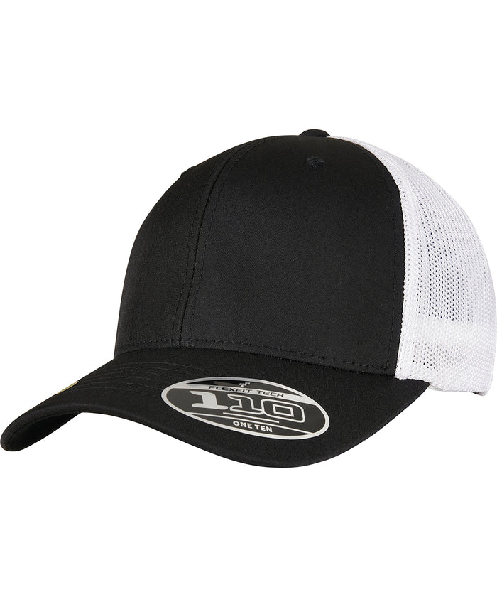 Flexfit 110 Recycled Cap 2-tone - Black/White