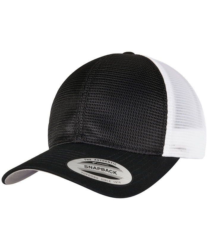 Flexfit 360° Omnimesh 2-tone Cap - Black/White