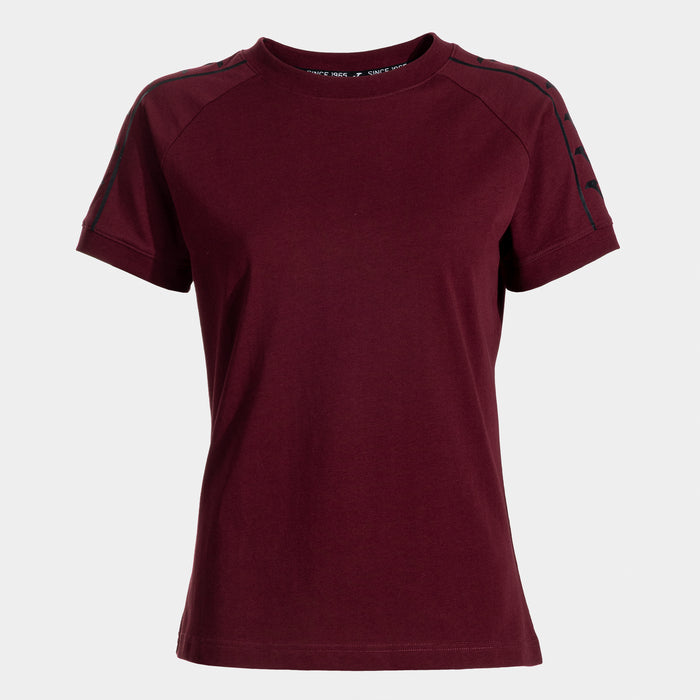 Joma Heroic Short Sleeve T-shirt - Burgundy Black