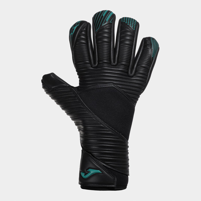 Joma Area Tech Goalkeeper Gloves (Junior) - Black Turquoise