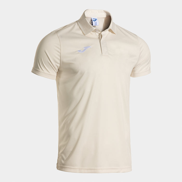 Joma Cricket Short Sleeve Polo (Junior) - White