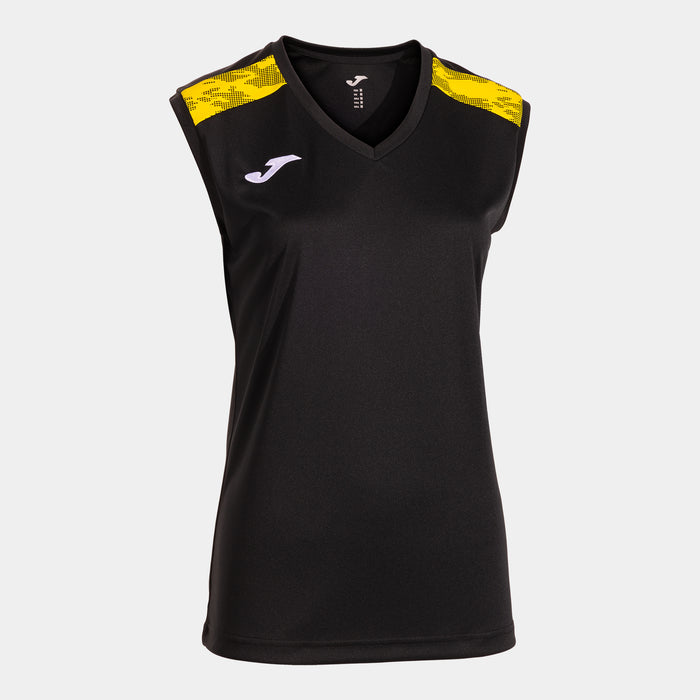 Joma Championship VIII Sleeveless Shirt (Adult) - Black Yellow