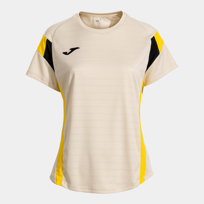 Joma Montreal Short Sleeve T-shirt - Beige Yellow