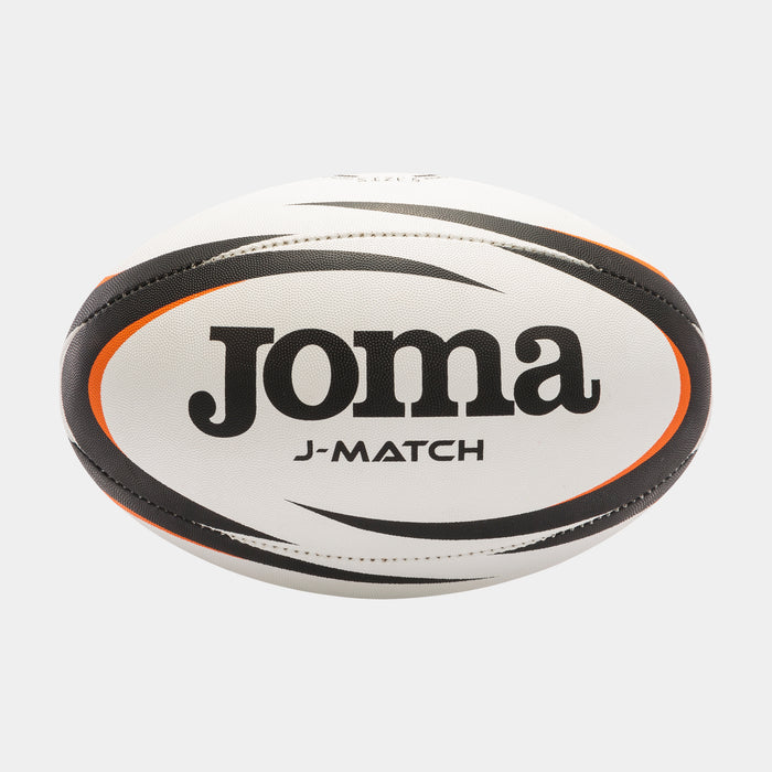 Joma Ball J-match Rugby - White Black