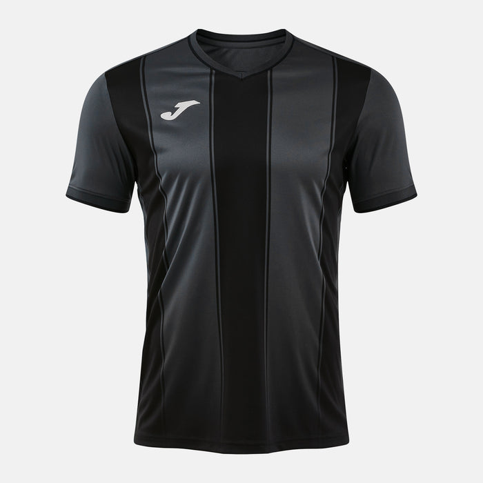 Joma Tiger VIII Short Sleeve T-shirt (Adult) - Dark Gray Black