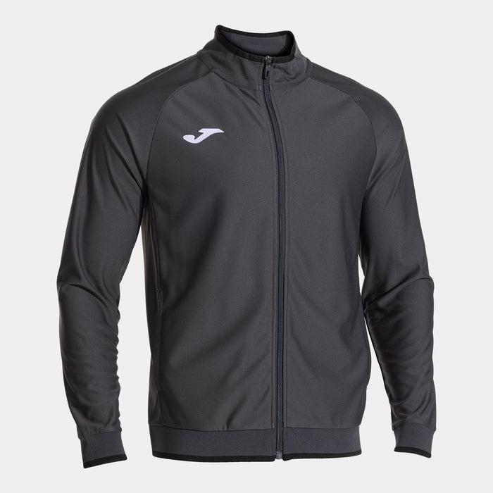 Joma Victory II Tracksuit (Adult) - Dark Gray Black