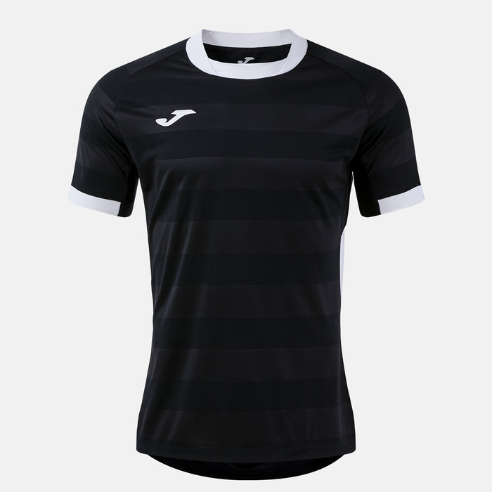 Joma Toletum VII Short Sleeve T-shirt (Junior) - Black White