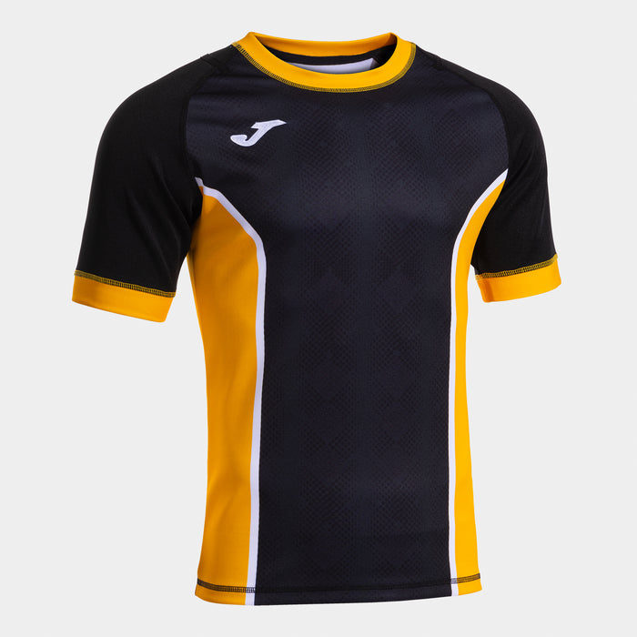 Joma Myskin III Short Sleeve T-shirt (Junior) - Black Yellow