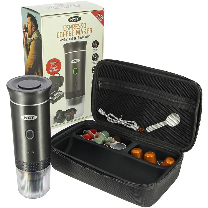NGT Portable Espresso Coffee Machine & Case