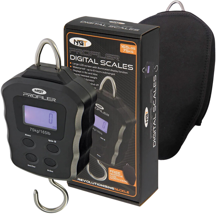 NGT Profiler Scales 165lb / 75kg