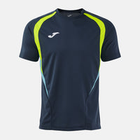 Joma Championship 20 Shirt (Adult) - Dark Navy / Fluorescent Yellow