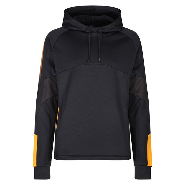 Chadwick Edge Pro Tech Poly Hoodie (Junior) - Black / Amber