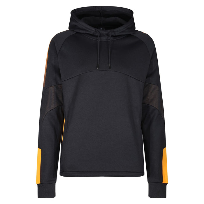 Chadwick Edge Pro Tech Poly Hoodie (Junior) - Black / Amber